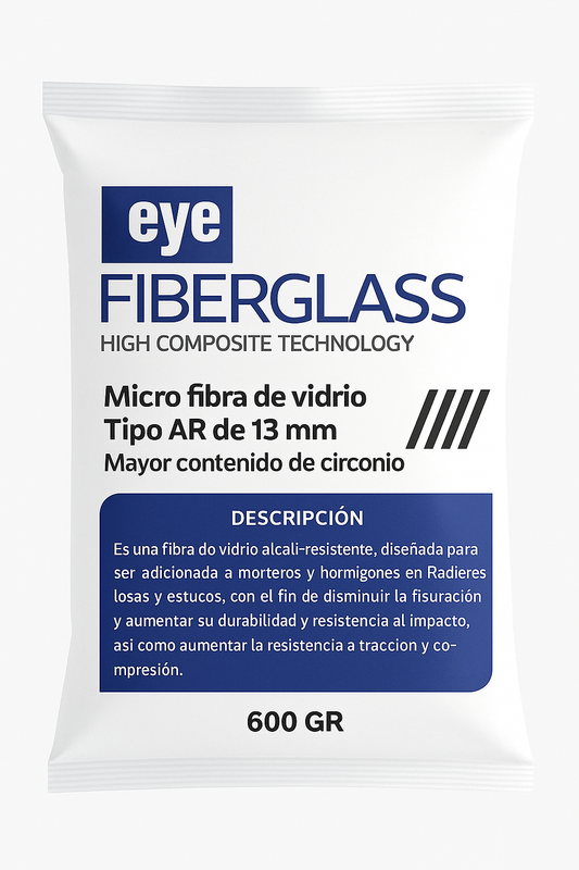 Fibra para refuerzo de hormigón y mortero.